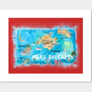 Islas Baleares Posters and Art